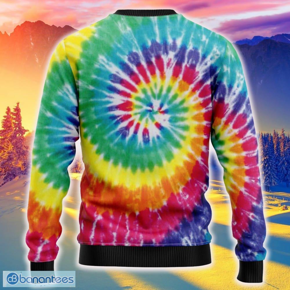 Tie dye ugly christmas sweater new arrivals