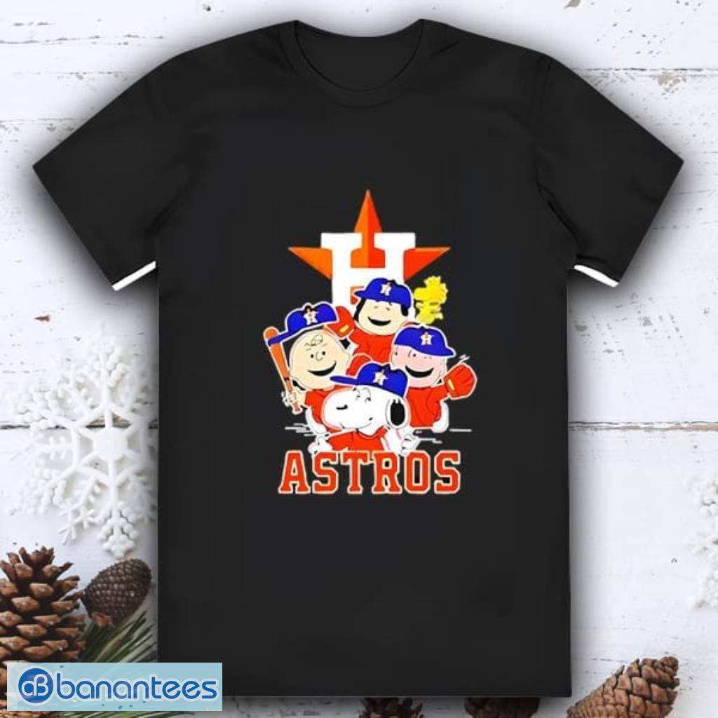 Houston Astros Charlie Brown Snoopy Mlb Shirt Product Photo 1