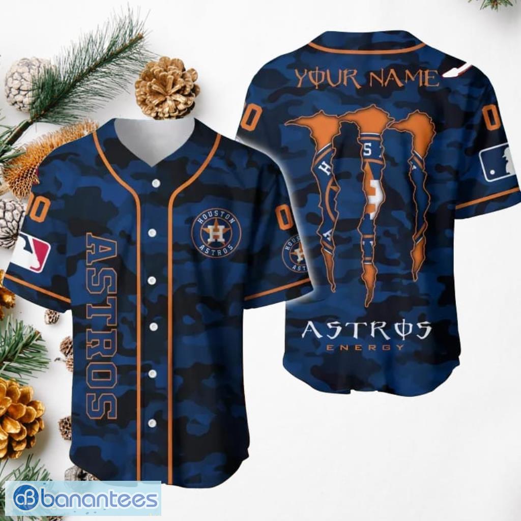 Houston Astros Team MLB Camo Custom Name Baseball Jersey Shirt Gift For Men  And Women - Banantees