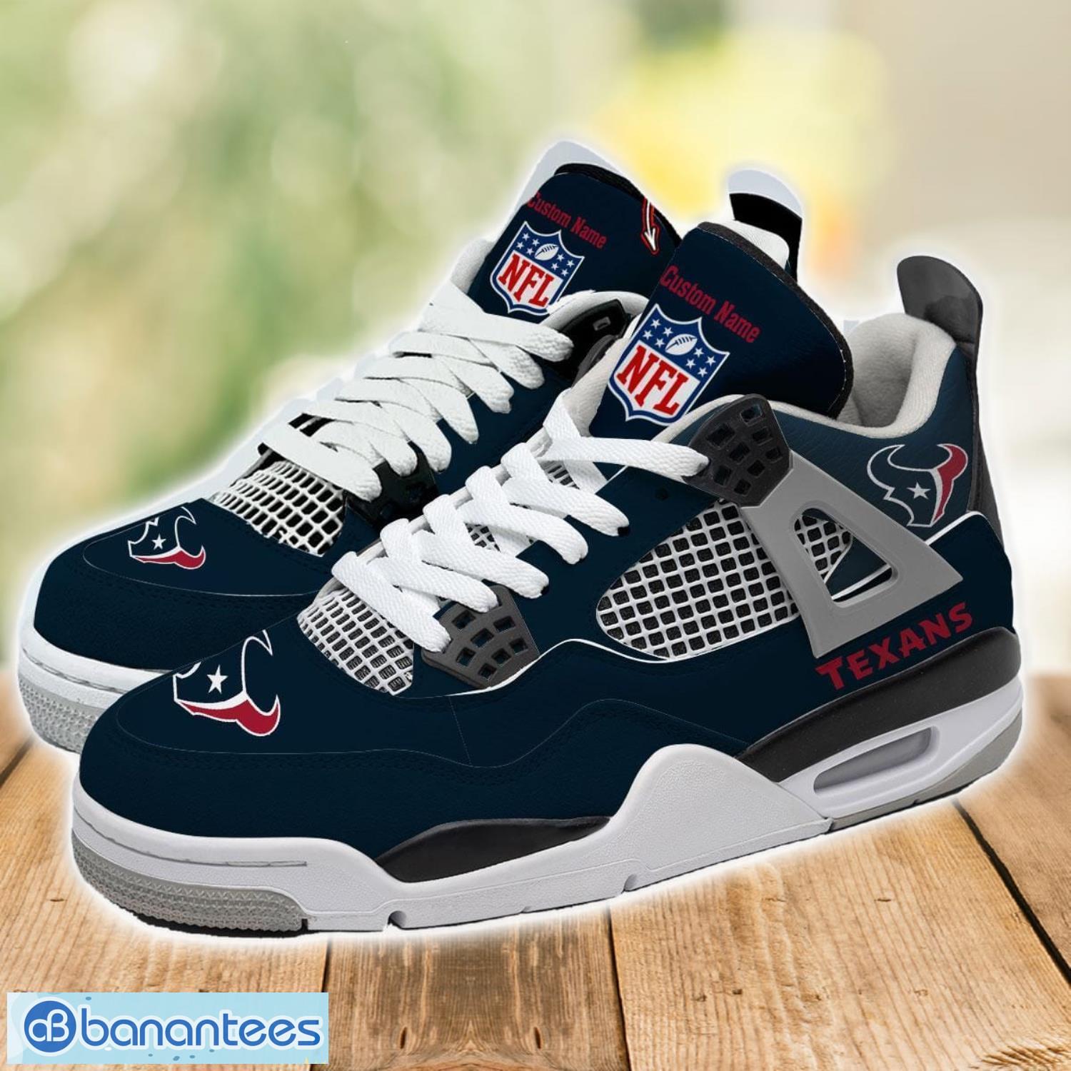 Custom deals texans shoes