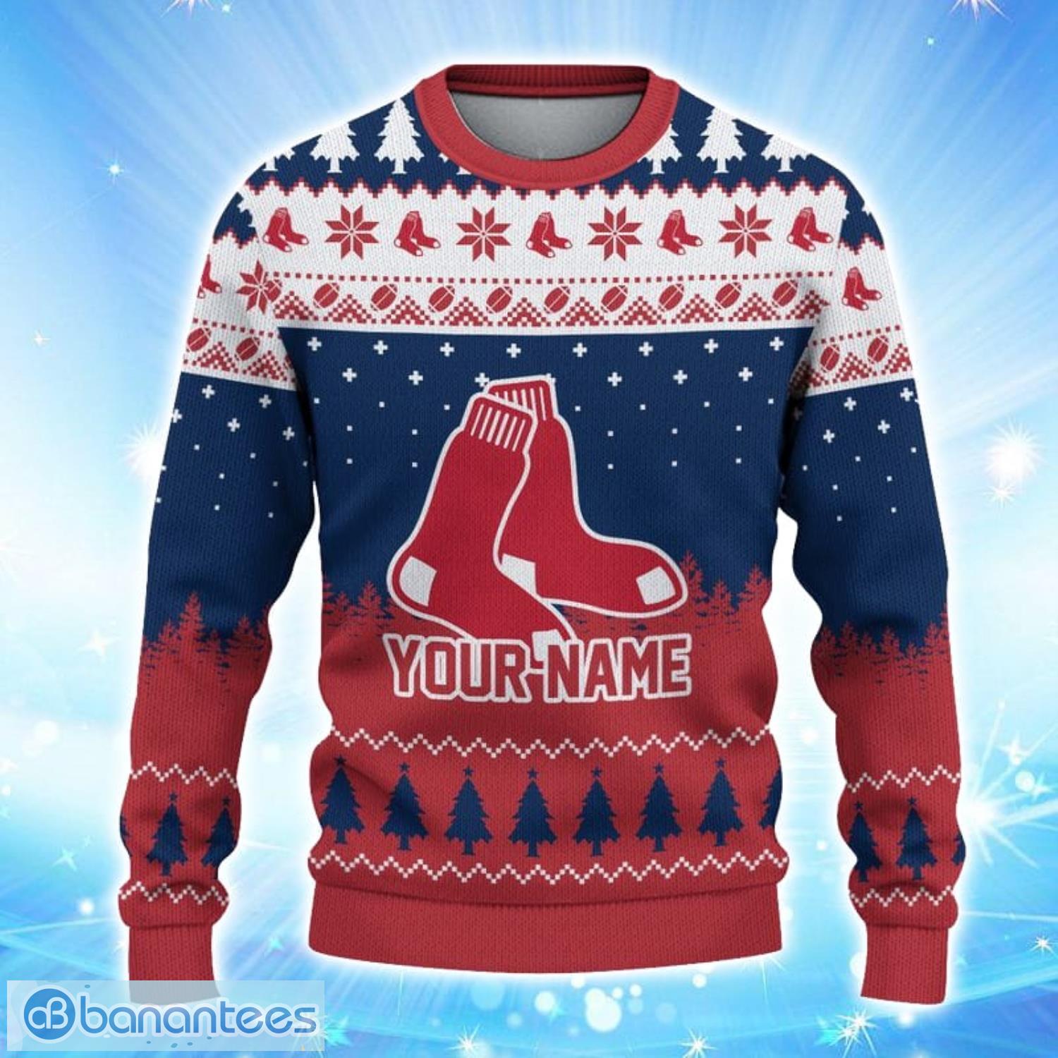 Ugly red 2025 sox christmas sweater