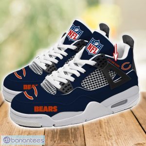 Chicago Bears Air Jordan Sneakers Shoes Men And Women Sport Shoes Custom Name For Fans Product Photo 3