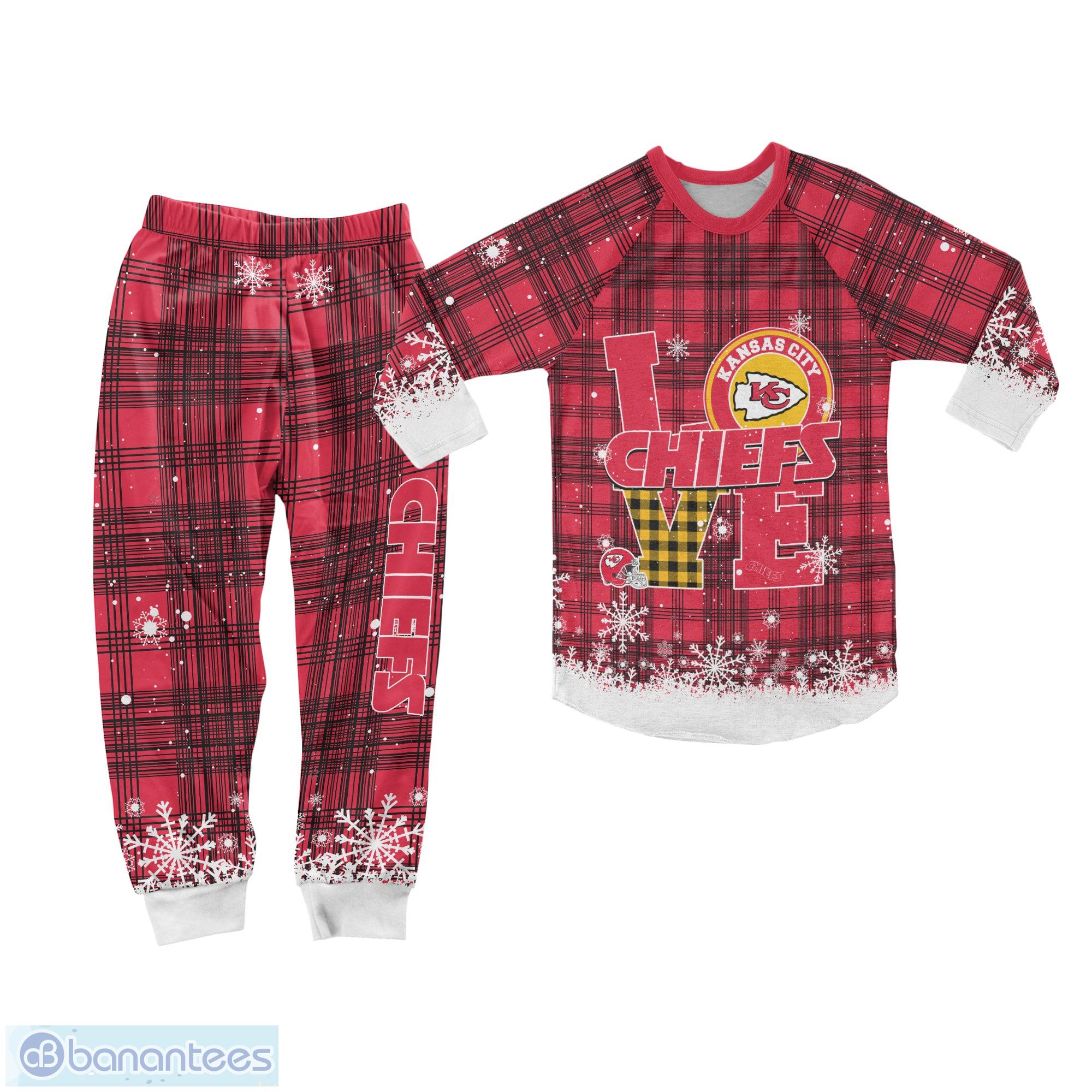 Kids chiefs online pajamas