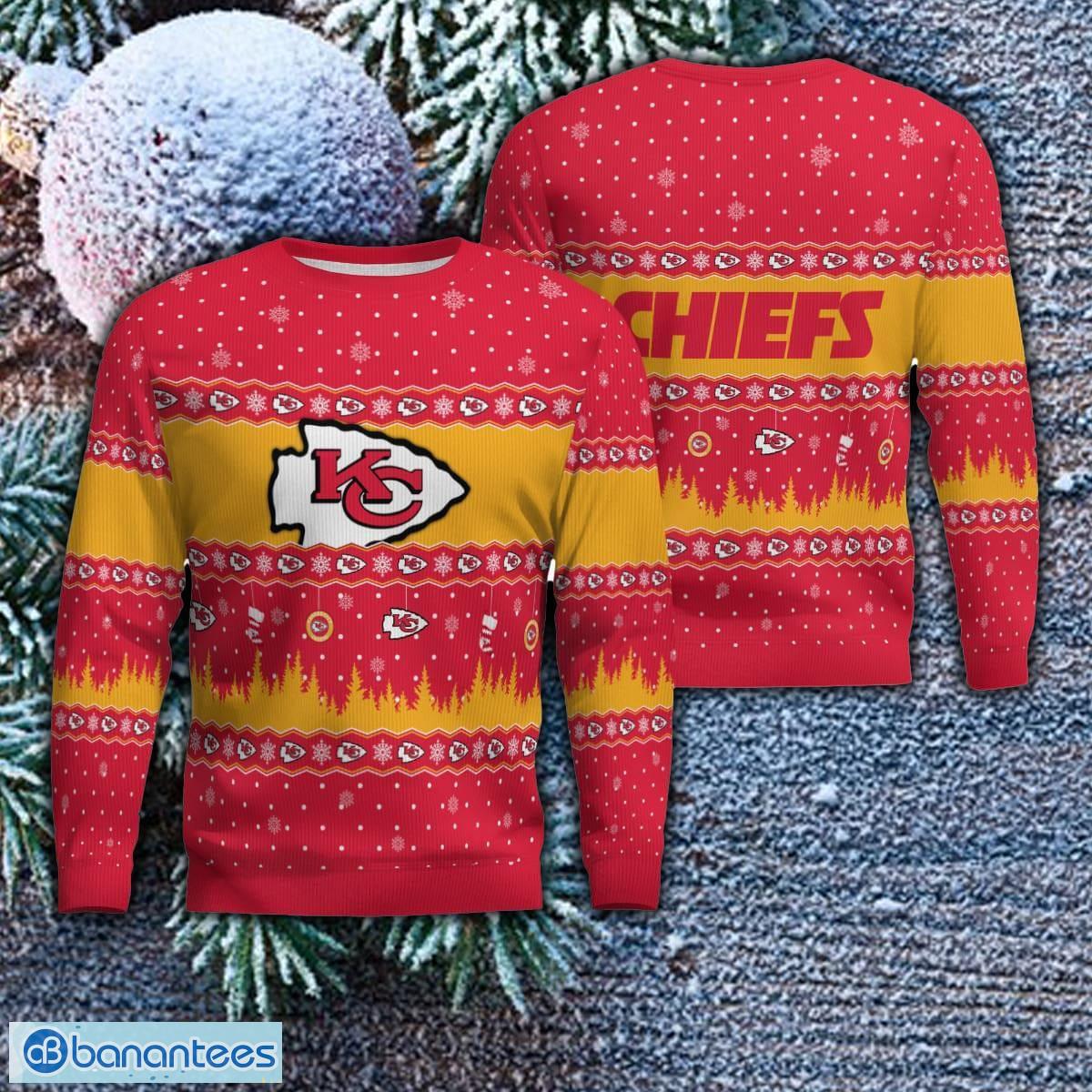 Chiefs ugly hot sale christmas sweater