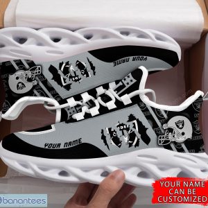Las Vegas Raiders Max Soul Shoes Exclusive Gift For Men And Women Chunky Sneakers Custom Name - MHS2110170105 Las Vegas Raiders Personalized Max Soul shoes_5