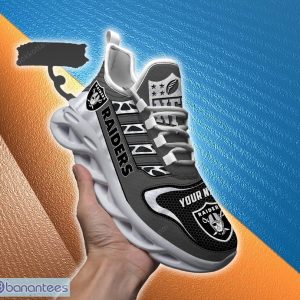 Las Vegas Raiders Max Soul Shoes Expressive Gift For Men And Women Chunky Sneakers Custom Name - Las Vegas Raiders M9 Personalized Max Soul shoes_5