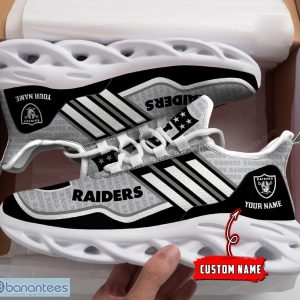 Las Vegas Raiders Max Soul Shoes Fusion Gift For Men And Women Chunky Sneakers Custom Name - Las Vegas Raiders M11 Personalized Max Soul shoes_3