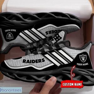 Las Vegas Raiders Max Soul Shoes Fusion Gift For Men And Women Chunky Sneakers Custom Name - Las Vegas Raiders M11 Personalized Max Soul shoes_1