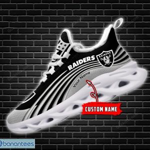 Las Vegas Raiders Max Soul Shoes Influence Gift For Men And Women Chunky Sneakers Custom Name - Las Vegas Raiders M10 Personalized Max Soul shoes_4