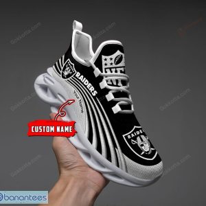 Las Vegas Raiders Max Soul Shoes Influence Gift For Men And Women Chunky Sneakers Custom Name - Las Vegas Raiders M10 Personalized Max Soul shoes_5