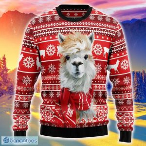 Mens llama sale christmas sweater