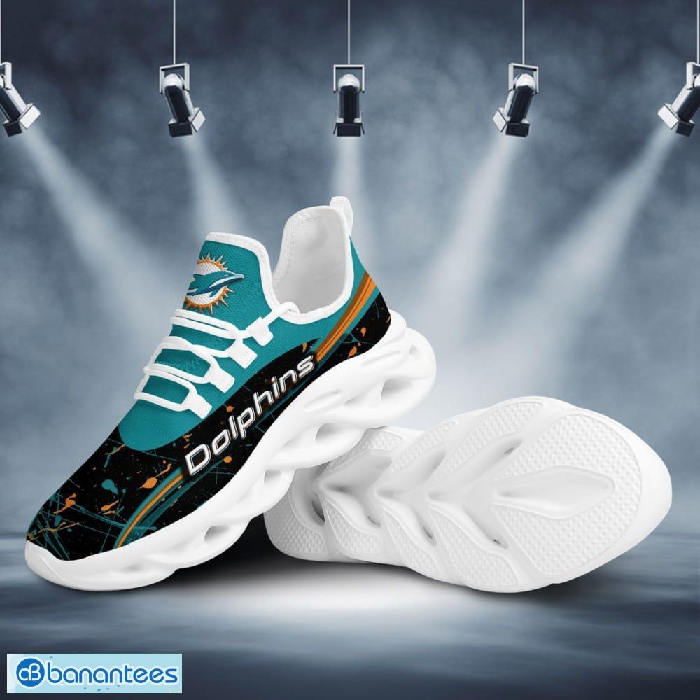 miami dolphins splash colors design trending max soul clunky sneaker shoes 2 image Miami Dolphins Splash Colors Design Trending Max Soul Clunky Sneaker Shoes - Miami Dolphins Splash Colors Design Trending Max Soul Clunky Sneaker Football Team Fans_3