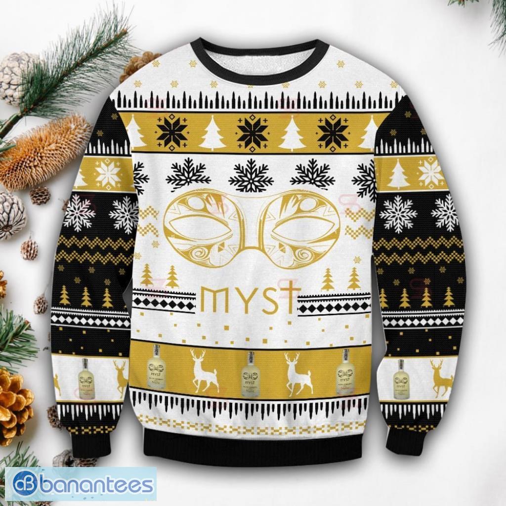 Myst Tequila Christmas Ugly Sweater 3D Printed Gift Christmas