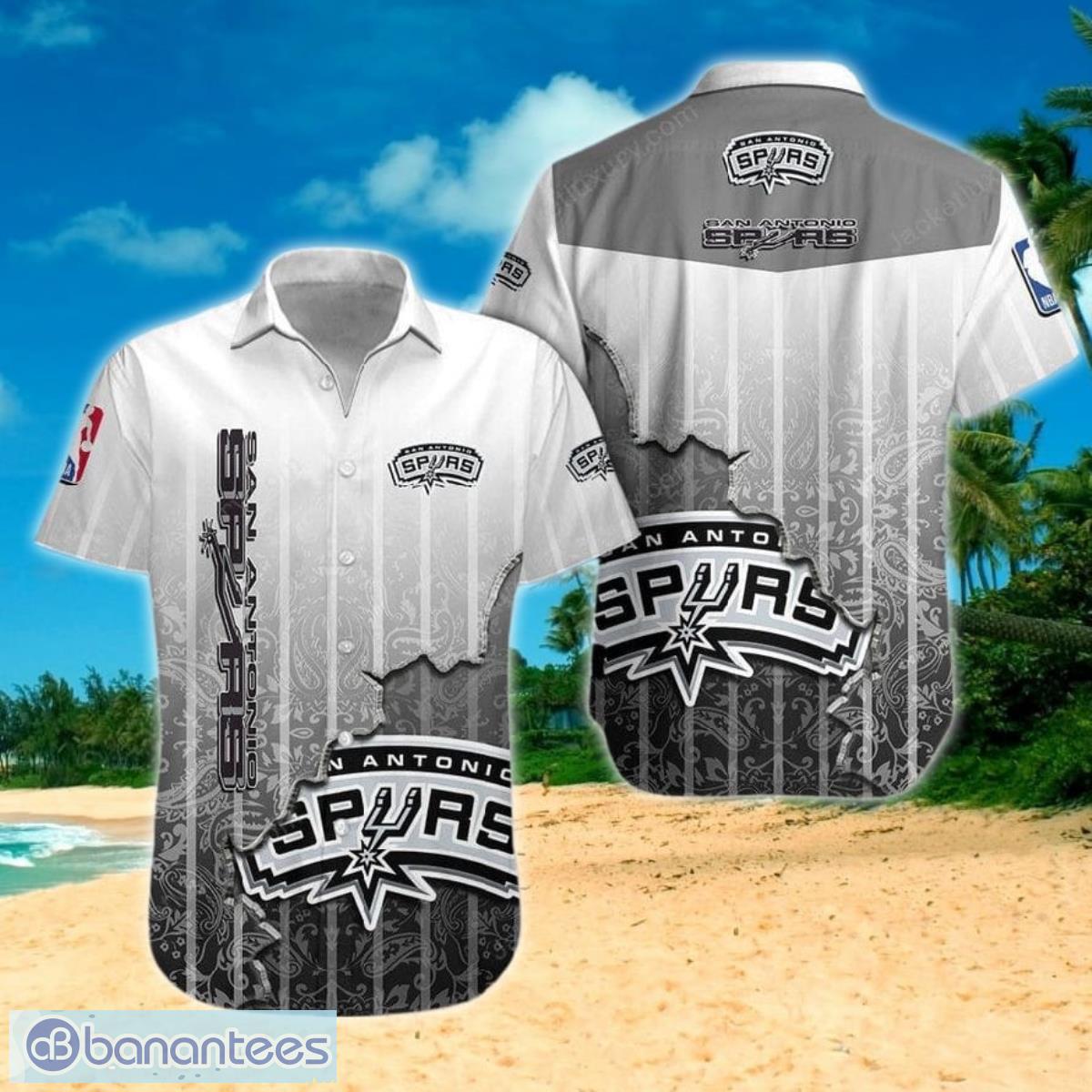 NBA San Antonio Spurs Hawaiian Shirt Impressive Gift Banantees