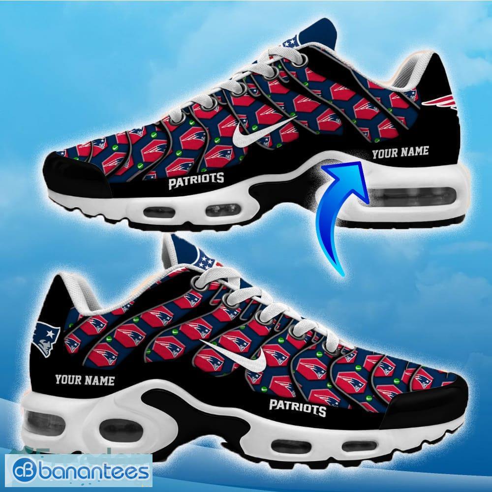 New England Patriots-Nike Custom Name Gets Logo Crazy NFL Air Cushion  Sports Shoes For Men Women Gift Sneakers - Banantees