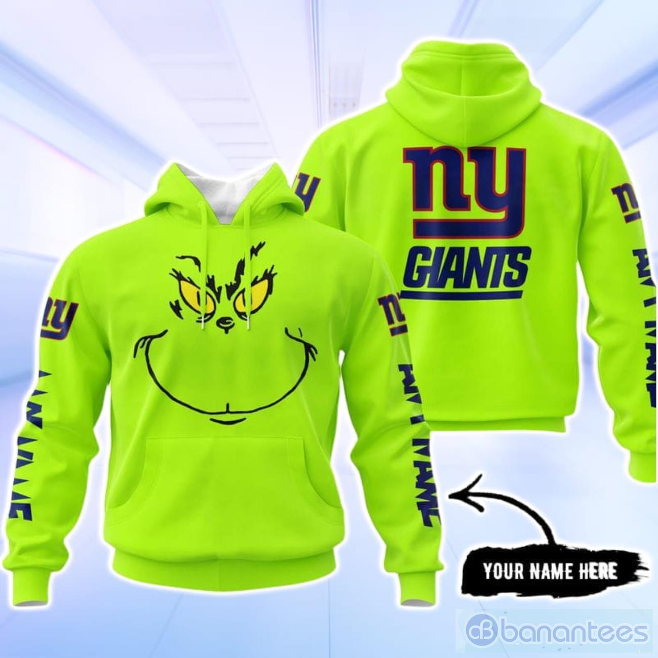 Green hotsell giants hoodie