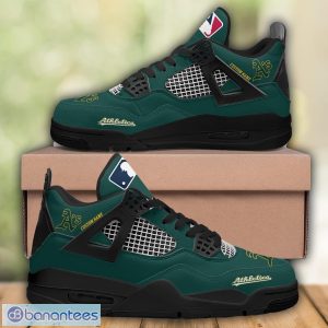Oakland Athletics Custom Name Personalized Air Jordan Sneakers Shoes Men And Women Sport Shoes MLB For Fans Product Photo 3