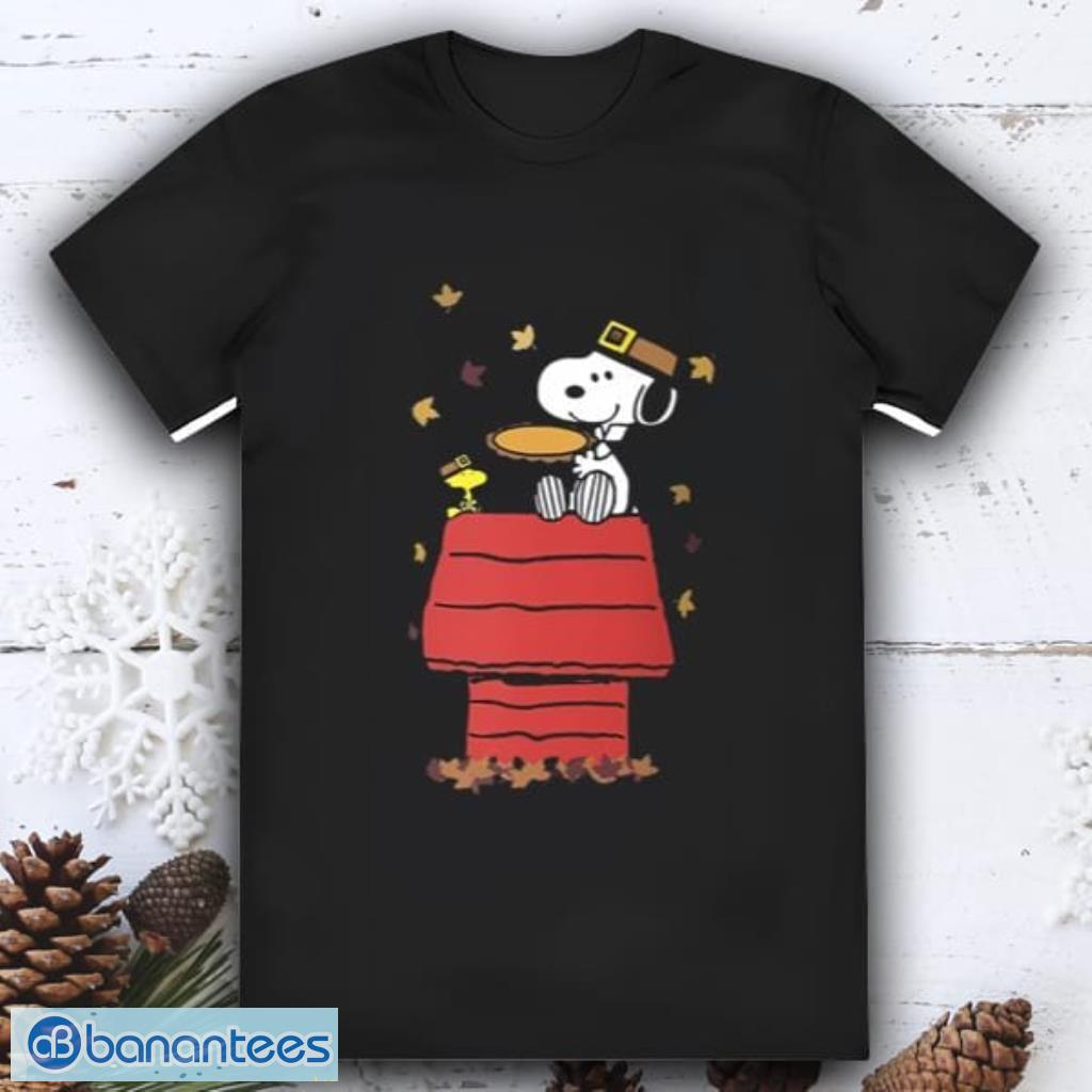 peanut charlie brown snoopy thanksgiving shirt image Peanut Charlie Brown Snoopy Thanksgiving Shirt Product Photo 1