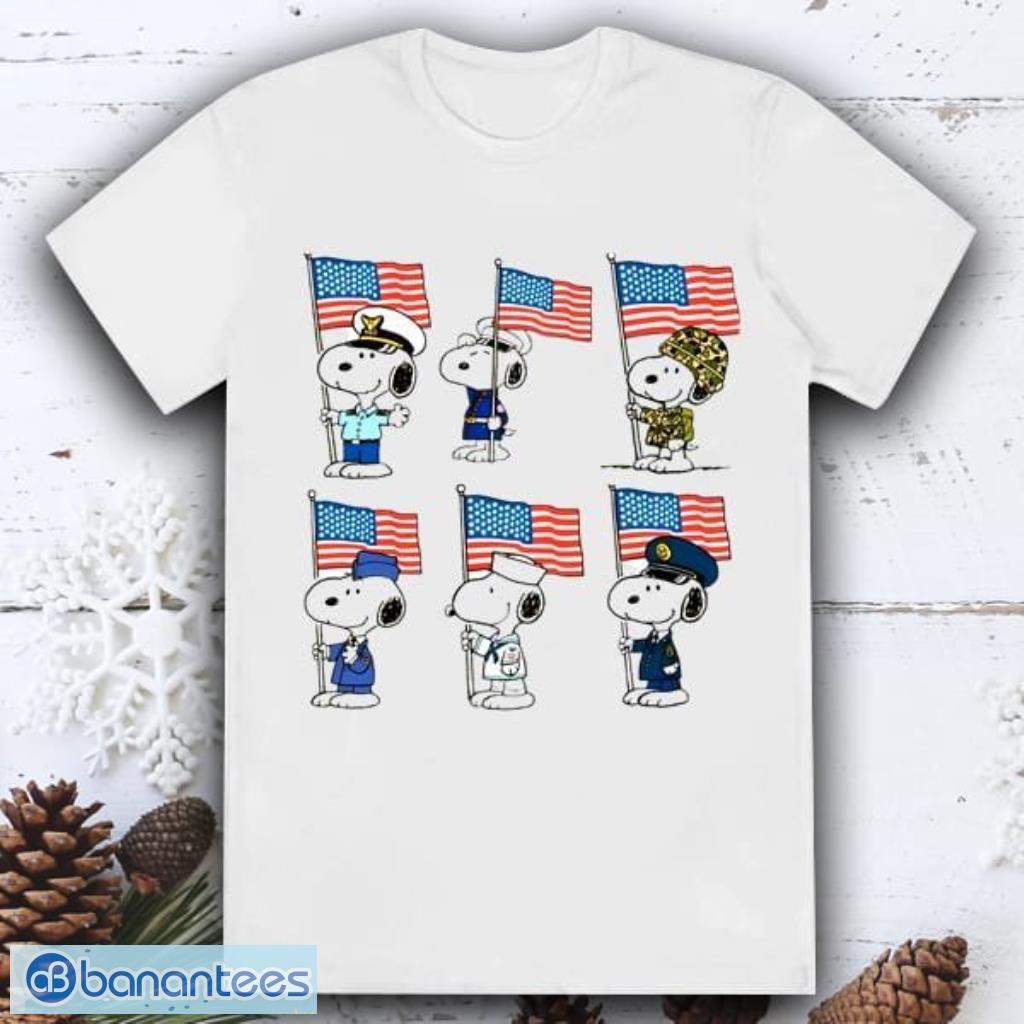 Peanut Happy Memories Day Snoopy Patriotic Shirt Product Photo 1