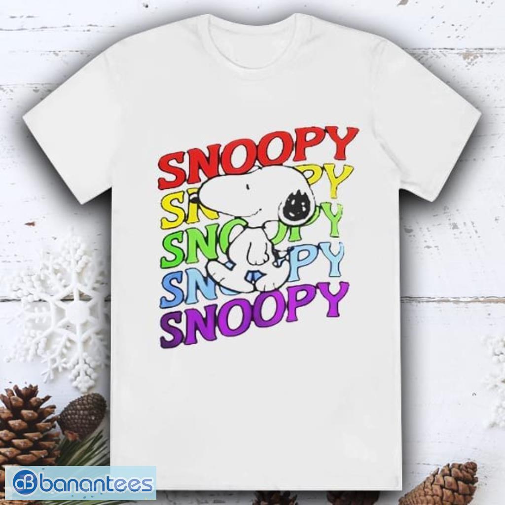 peanut lgbt snoopy pride shirt image Peanut LGBT Snoopy Pride Shirt Product Photo 1