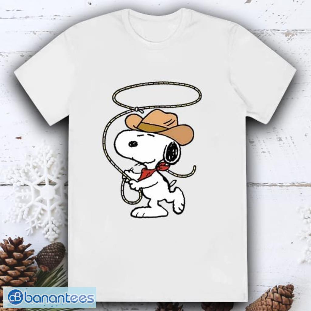 peanut snoopy cowboy cartoon cowboy snoopy shirt image Peanut Snoopy Cowboy Cartoon Cowboy Snoopy Shirt Product Photo 1
