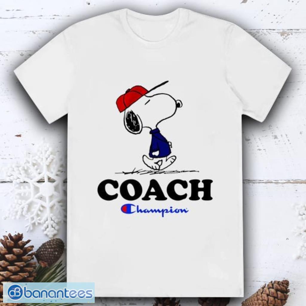 Peanuts Snoopy Coach Champion 90s T Shirt - Banantees