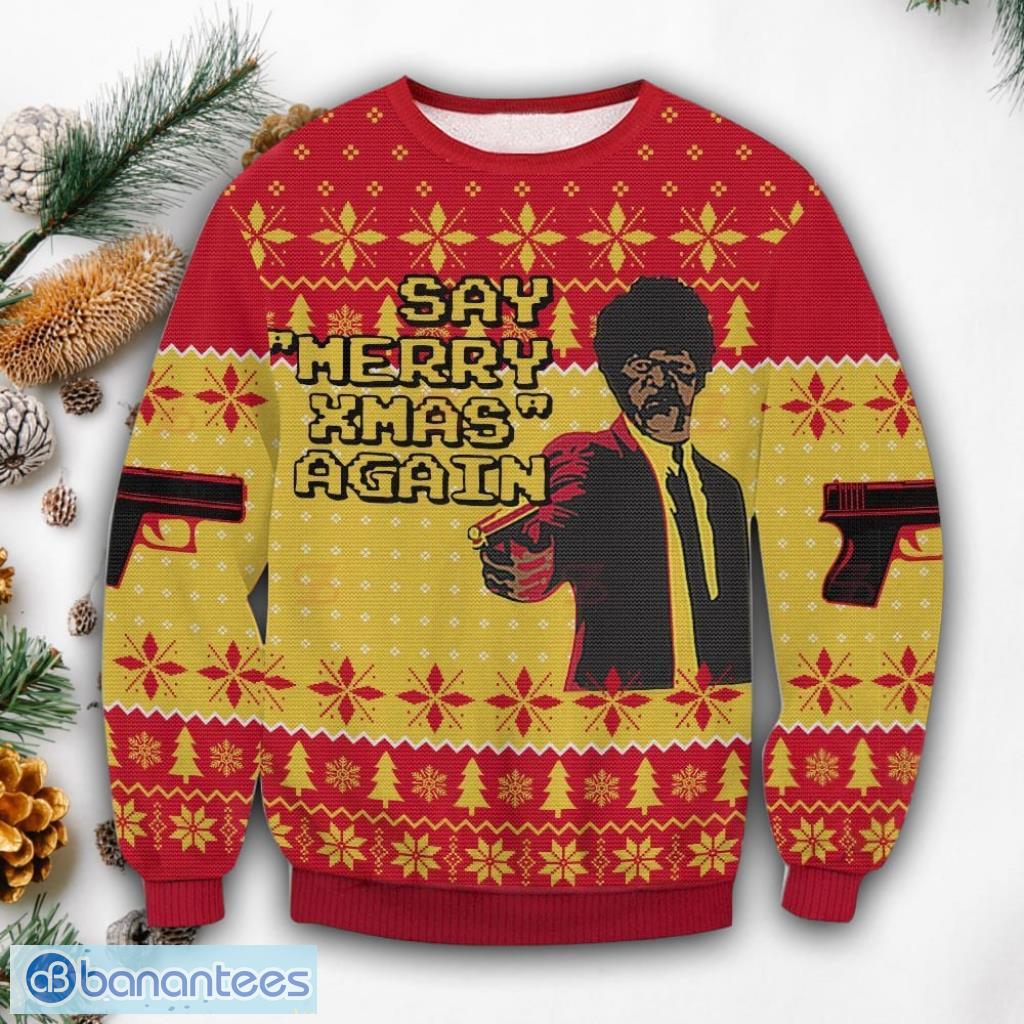 Pulp fiction outlet christmas sweater