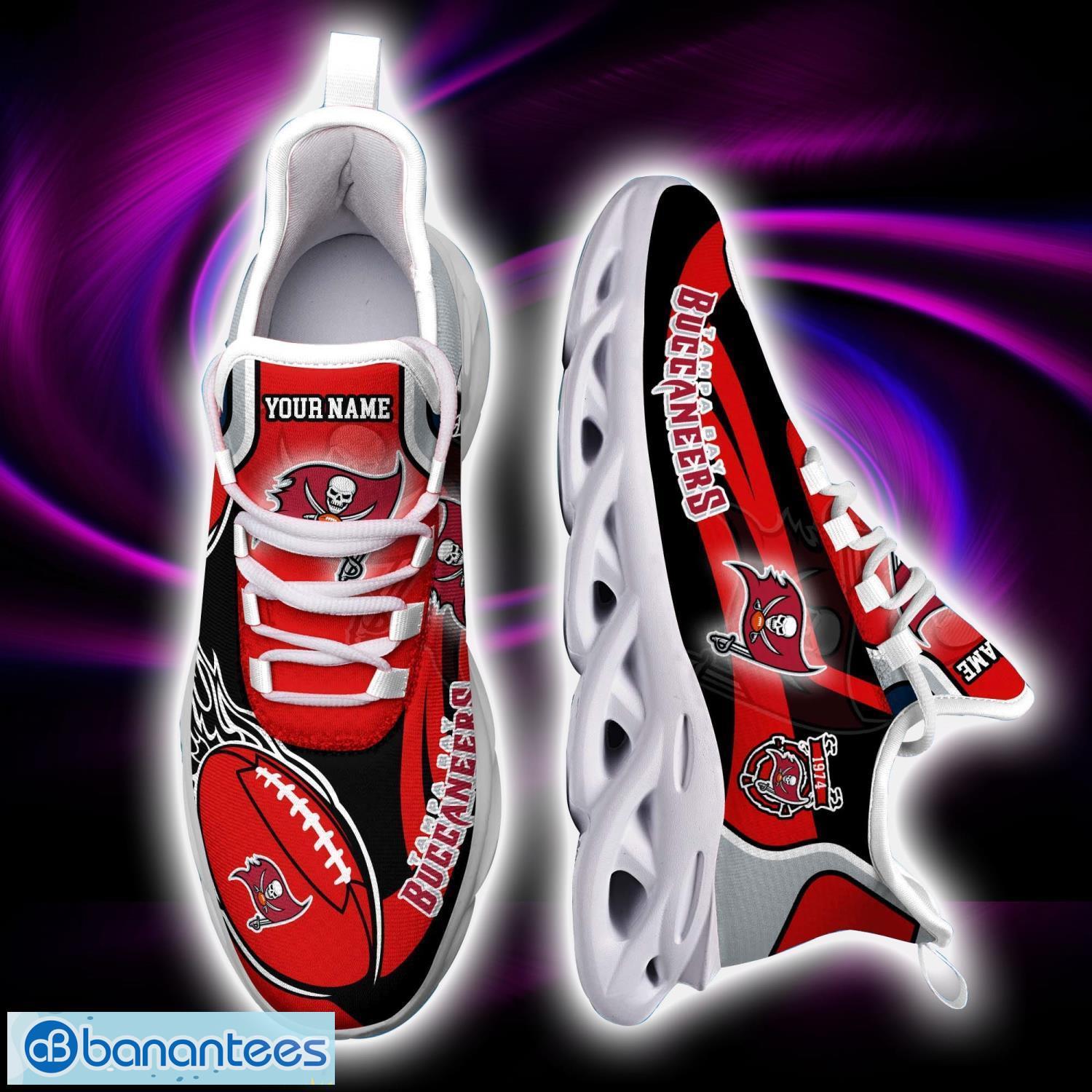 Tampa Bay Buccaneers Sport Sneakers Personalized Name Max Soul Shoes Product Photo 1