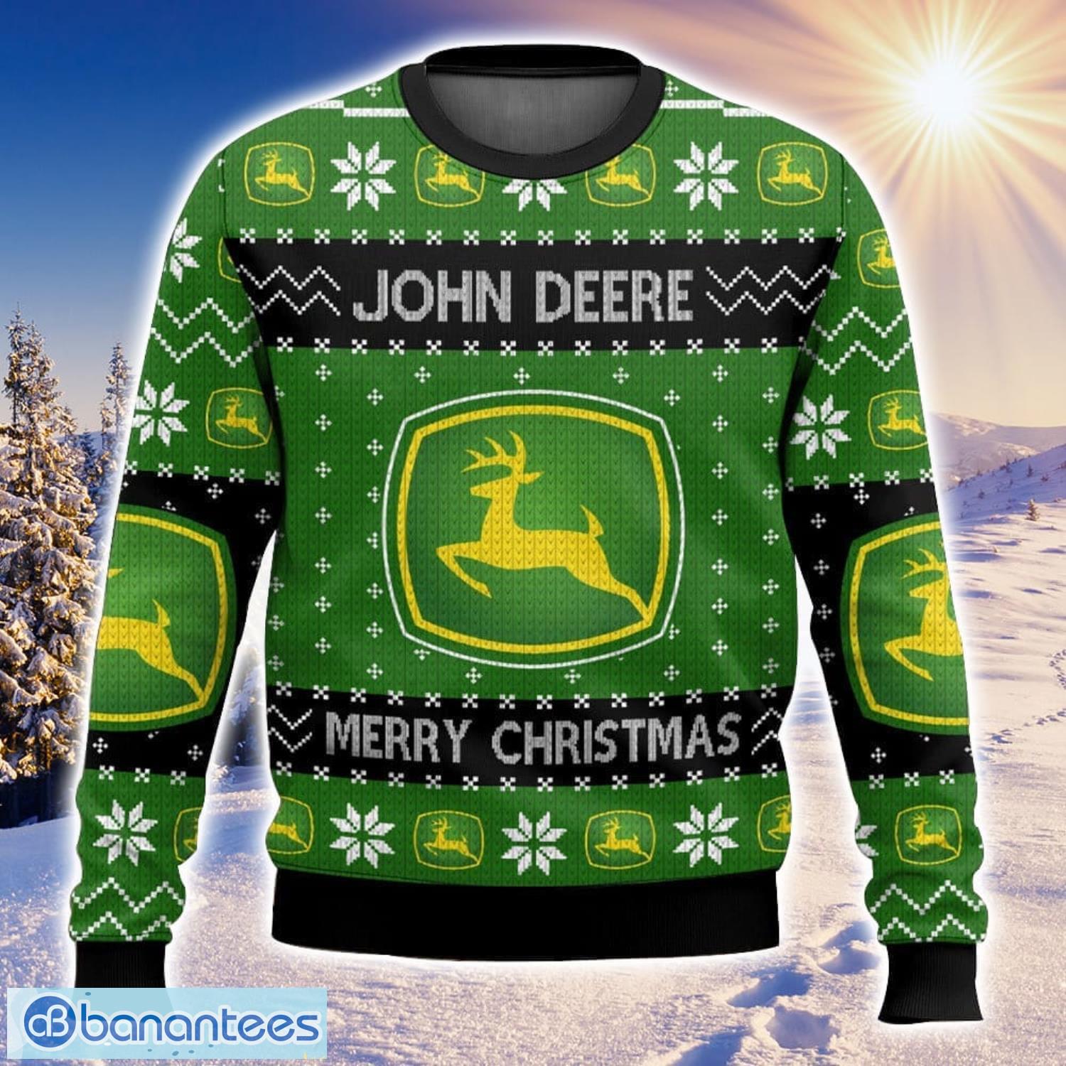 John deere 2025 christmas sweater