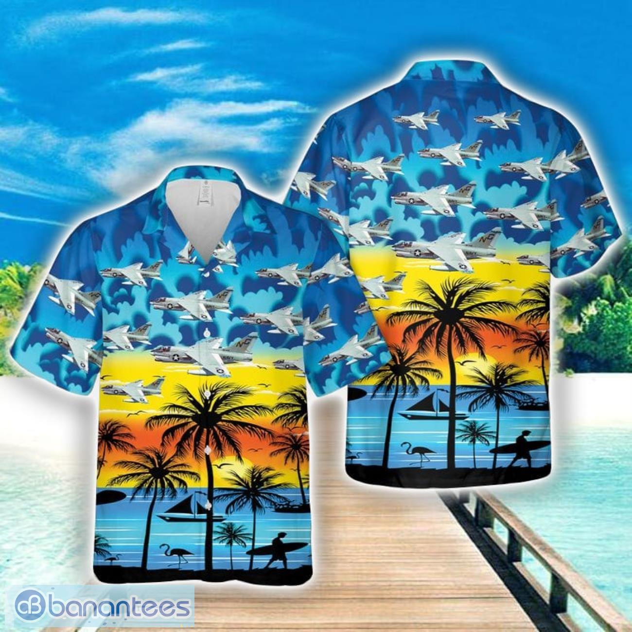 us navy va 146 ltv a 7 corsair hawaiian shirt short sleeve aloha beach summer gift image U.S Navy VA-146 LTV A-7 Corsair Hawaiian Shirt Short Sleeve Aloha Beach Summer Gift Product Photo 1