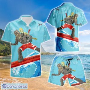 Star Wars Chewie Chewbacca Hawaiian Shirt And Short Style Summer Shirt Product Photo 1