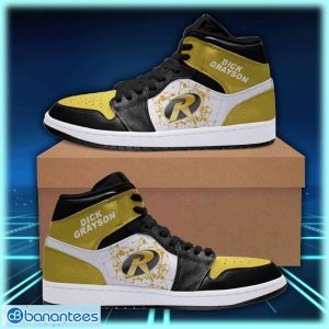 Dick Grayson Dc Comics Air Jordan Shoes Sport Custom Sneakers Product Photo 1