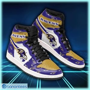 Baltimore Ravens Air Jordan Shoes Sport Custom Sneakers Product Photo 1