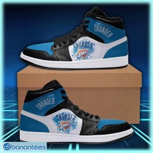 Oklahoma City Thunder 2 Air Jordan Shoes Sport Custom Sneakers Product Photo 1