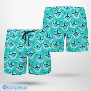 Vaporeon Pokemon Set Hawaiian Shirt And Short Gift For Fans - Vaporeon Pokemon Hawaiian Shirt_5