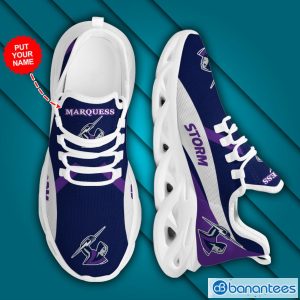 Melbourne Storm Max Soul Shoes Running Shoes Ideas Gift For Sport Fans Custom Name Product Photo 4