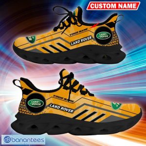 Land Rover Logo Camo Yellow Chunky Sneakers Car Racing Motorcycle