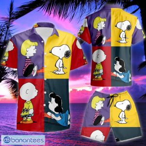 The Charlie Brown And Snoopy Show Hawaiian Shirt And Short Product Photo 1