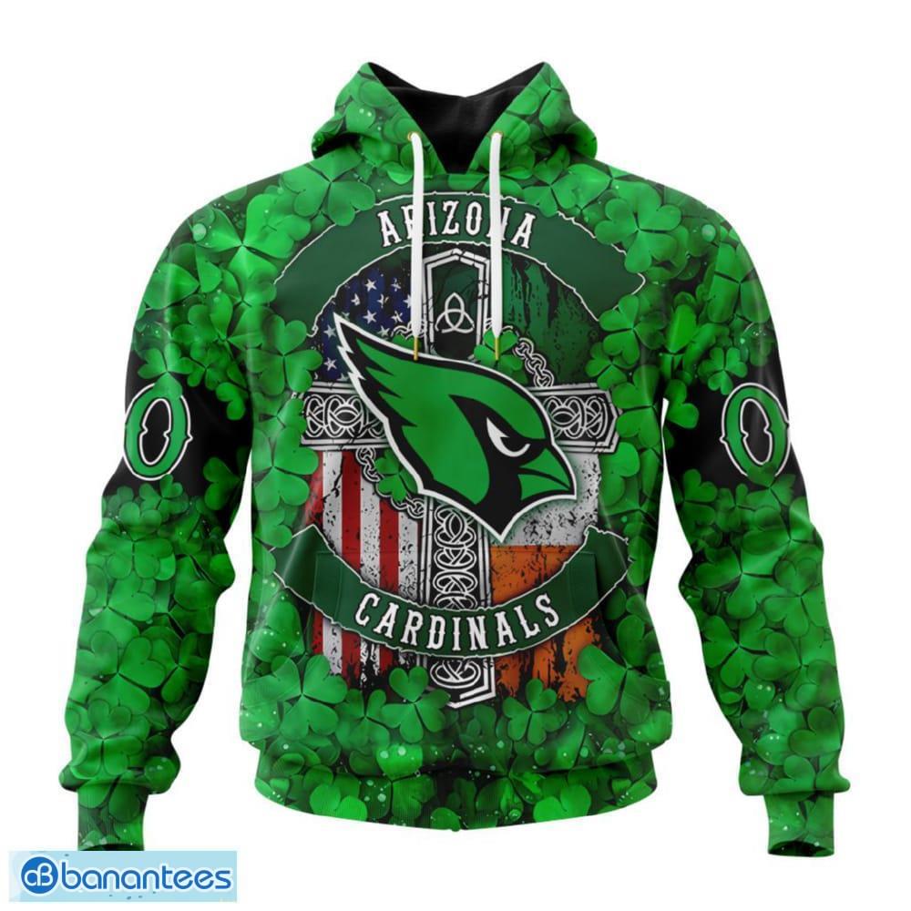 arizona cardinals nfl teams st patricks day 3d hoodie t shirt holidays custom number and name image Arizona Cardinals NFL Teams St. Patrick’s Day 3D Hoodie, T Shirt Holidays Custom Number And Name - Arizona Cardinals NFL Teams St. Patrick’s Day 3D Hoodie Personalized_1