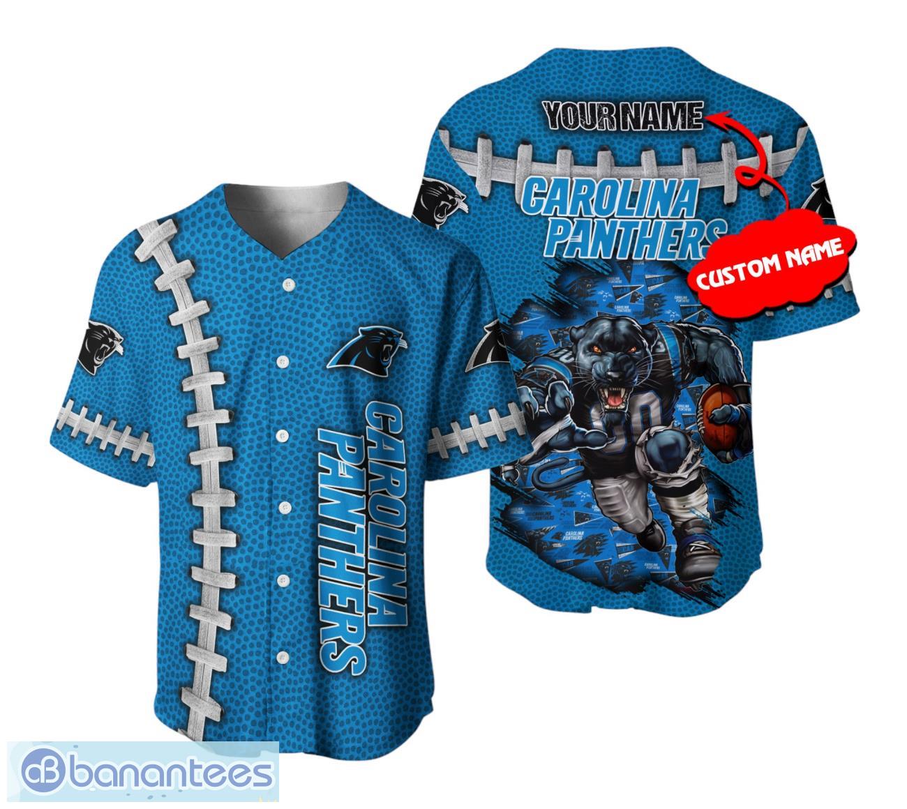 Custom carolina panthers clearance jersey