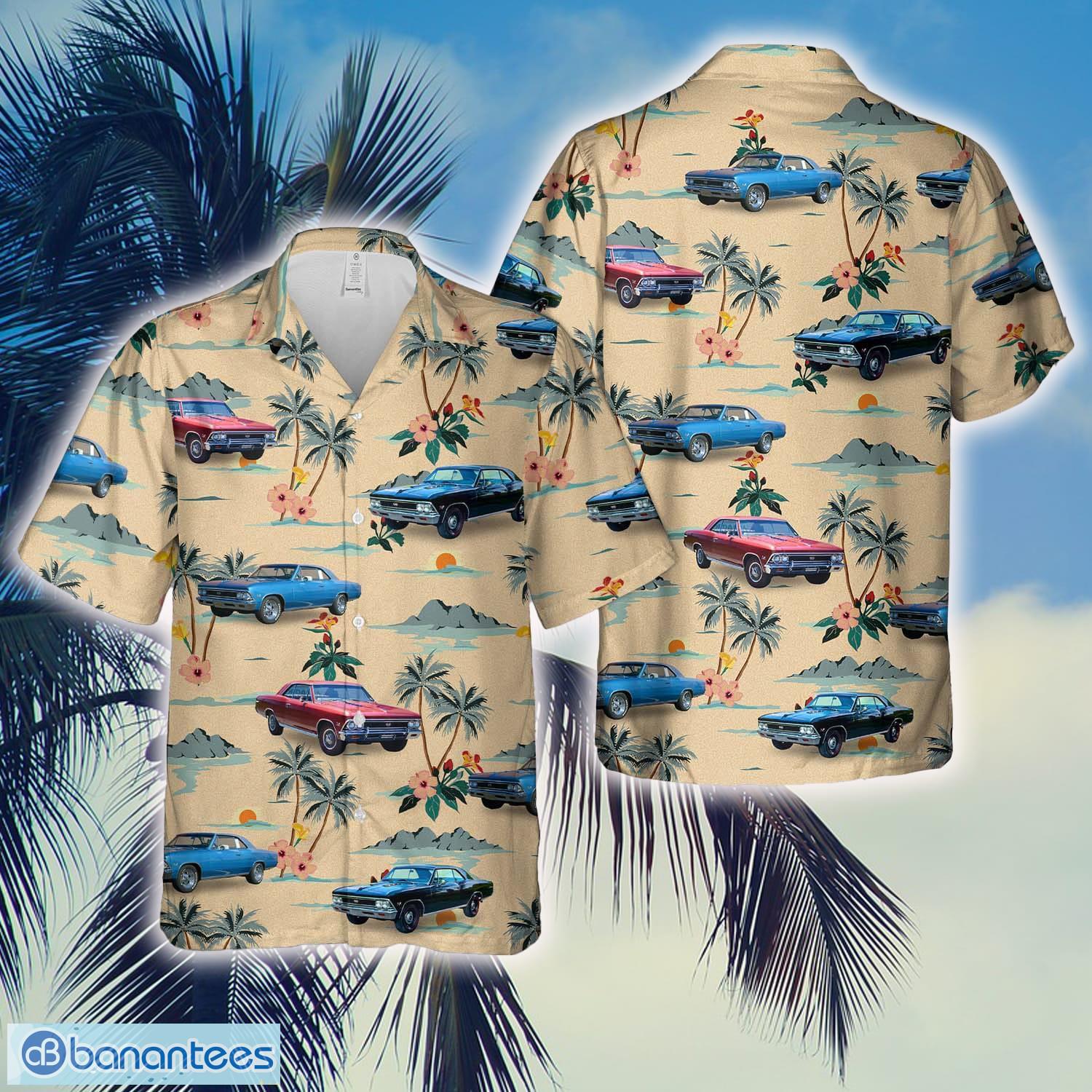 Chevrolet Chevelle SS 396 (1966) Hawaiian Shirt Vintage Gift - Banantees