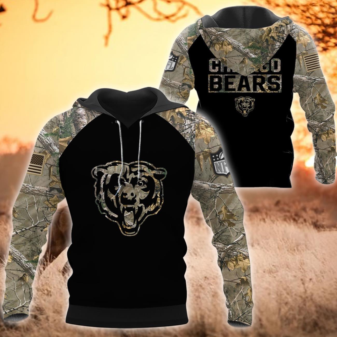 Bears clearance camo sweatshirt