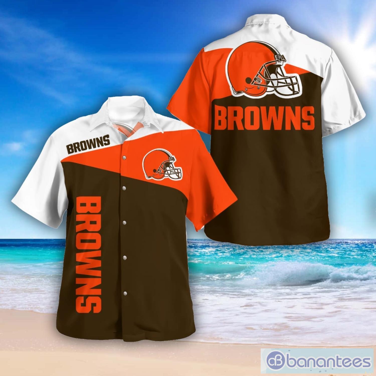 Cleveland Browns Nfl Tommy Bahama Hawaiian Shirt And Shorts Happy Summer  Gift For Fans - Banantees