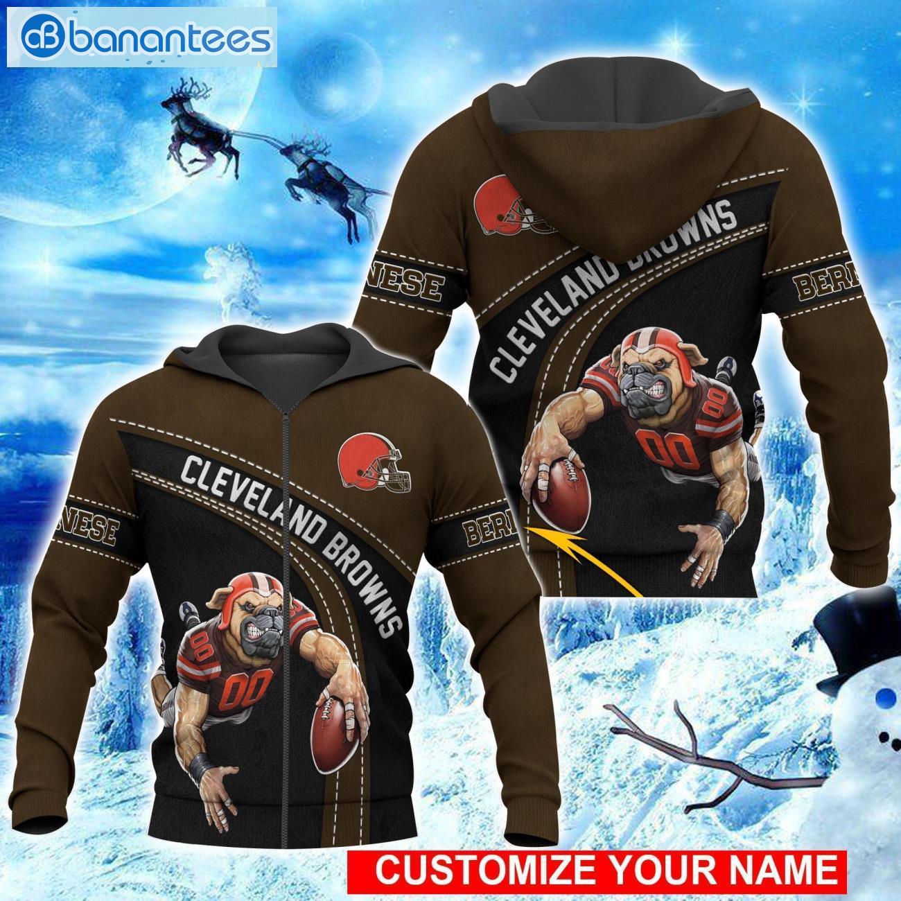 NFL Cleveland Browns For Women 3D Hoodie All Over Printed