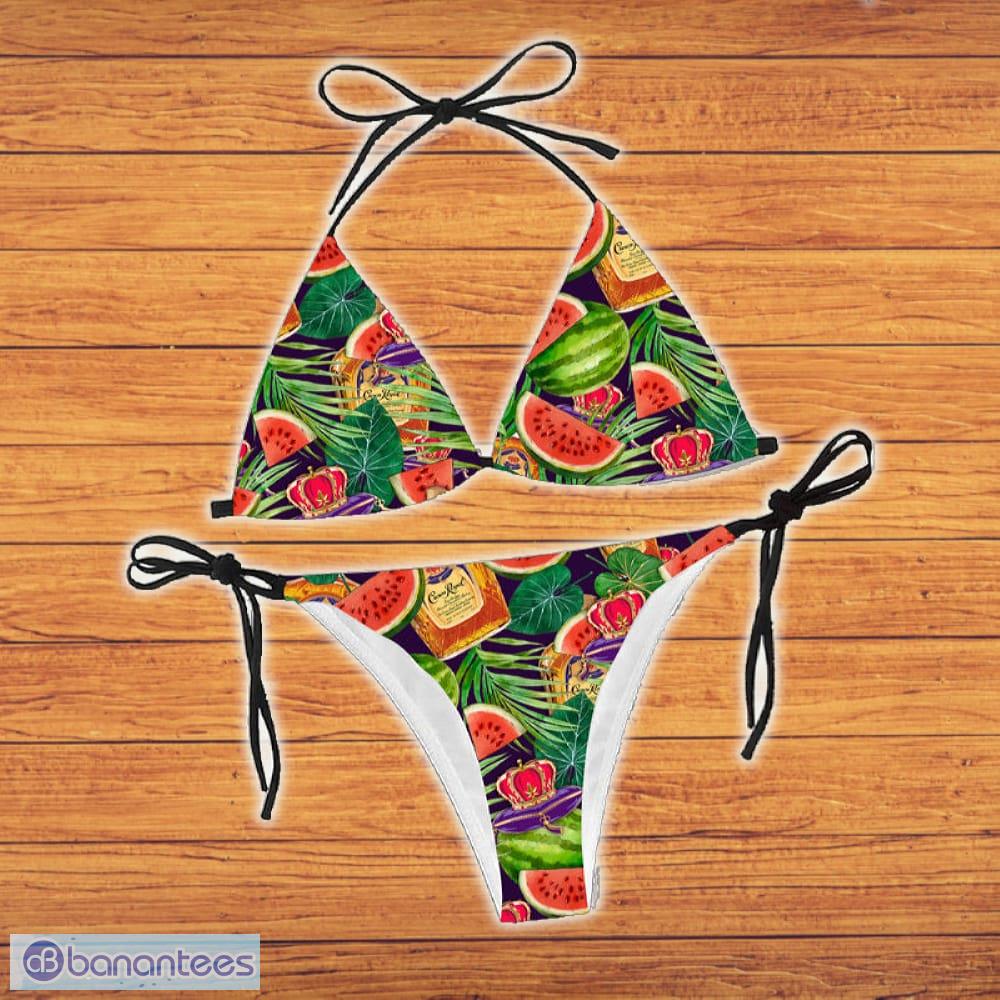 Crown Royal Watermelon String Bikini Gift Women Beach Summer - Banantees