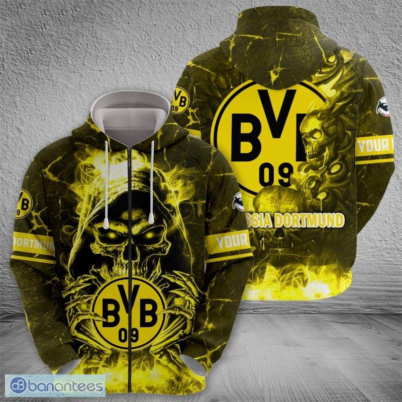 custom name borussia dortmund ii death 3d hoodie long sleeve t shirt zip hoodie gift for fans image Custom Name Borussia Dortmund II Death 3D Hoodie, Long Sleeve, T Shirt, Zip Hoodie Gift For Fans - Borussia Dortmund II Hoodie, SweatShirt_1