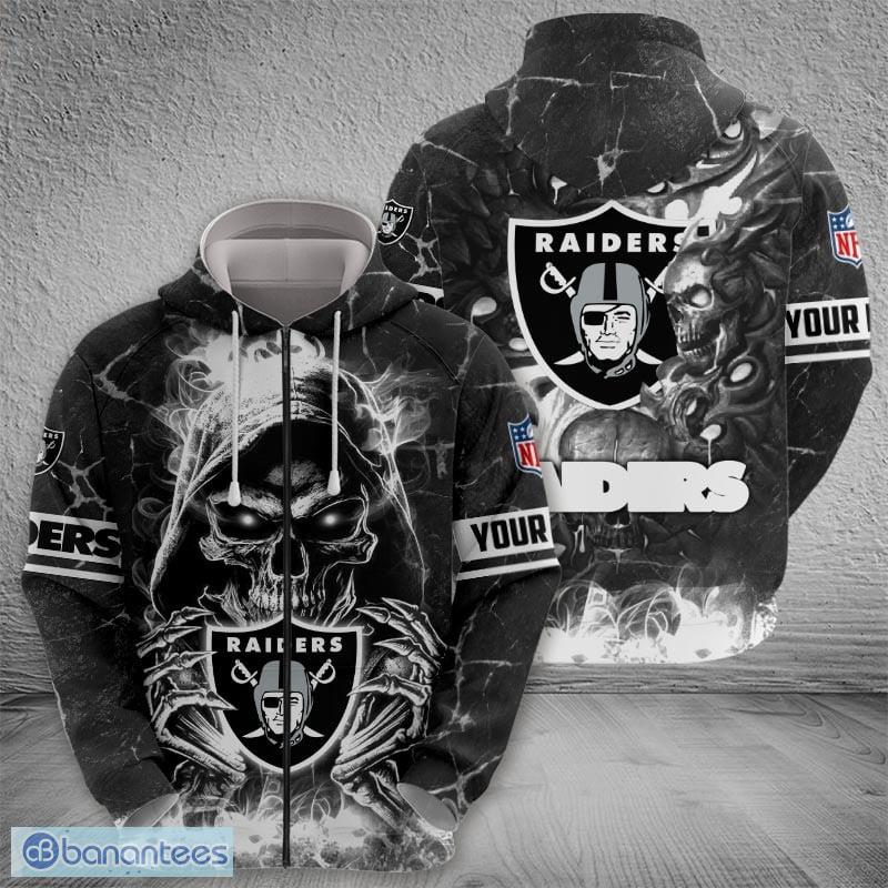 Custom raiders outlet hoodie