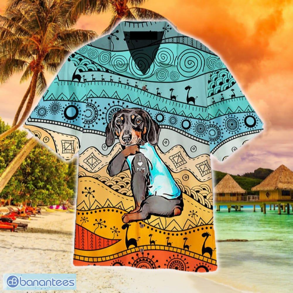 Dachshund hawaiian cheap shirt