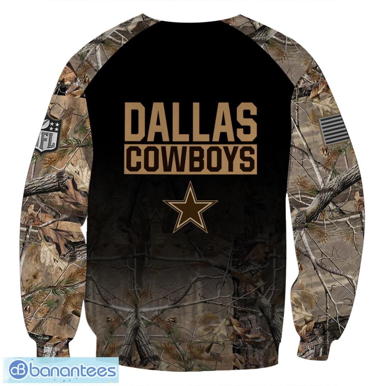 Dallas cowboys camo clearance sweatshirt