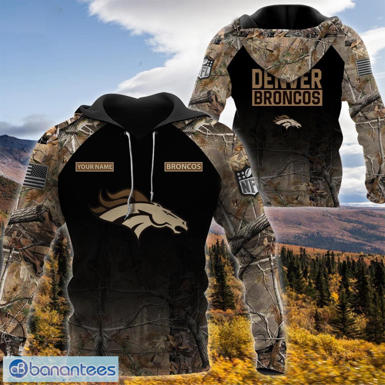 Broncos camo outlet hoodie